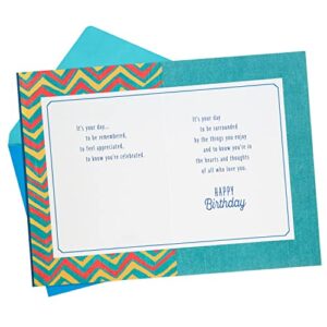 Hallmark Birthday Card (Enjoy Your Day)