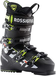 rossignol speed 100 mens ski boots black sz 10.5 (30.5)