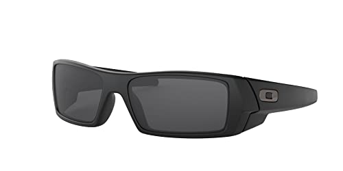 Oakley Gascan OO9014 03-473 Matte Black/Grey Sunglasses For Men Bundle Leash +VISIOVA Accessories