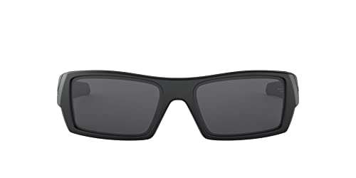 Oakley Gascan OO9014 03-473 Matte Black/Grey Sunglasses For Men Bundle Leash +VISIOVA Accessories