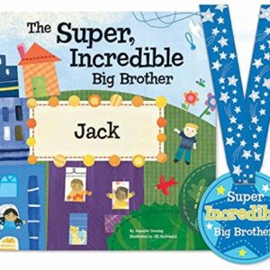 Super Incredible Big Brother - Personalized Children's Story - I See Me! (Softcover)