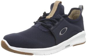 oakley men’s dry sneaker, navy blue, 10.5