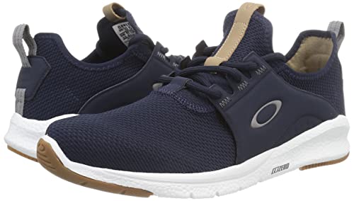 Oakley Men's Dry Sneaker, Navy Blue, 10.5