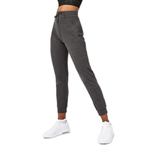 everlast womens classic joggers comfortable lightweight fit charcoal s