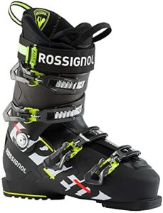 rossignol speed 80 ski boots, unisex, adult, black, 25.5