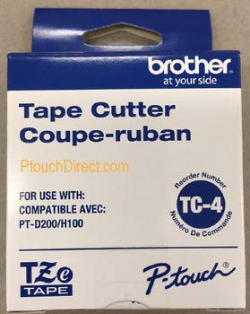 Brother Mobile TC4 Brother Mobile, Cutter Blade for 12Mm Tze Tape Labeling Systems, Compatible with Pt-E100 and Pt-E110