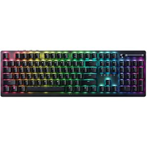 razer deathstalker v2 pro wireless gaming keyboard: low-profile optical switches – linear red – hyperspeed wireless & bluetooth 5.0-40 hr battery – ultra-durable coated keycaps – chroma rgb (renewed)