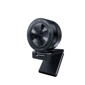 razer kiyo pro streaming webcam: full hd 1080p 60fps – adaptive light sensor – hdr-enabled – wide-angle lens with adjustable fov – works with zoom/teams/skype for conferencing and video calling