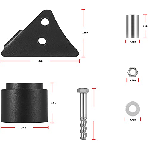 2.5'' Lift Kit UTV Front & Rear Suspension for Polaris Ranger 500/570/CREW Midsize 2014 2015 2016 2017 2018 2019 2020 2021