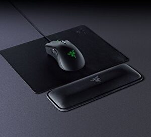 Razer Ergonomic Wrist Rest for Gaming Mice: Anti-Slip Rubber Base - Angled Incline - Classic Black