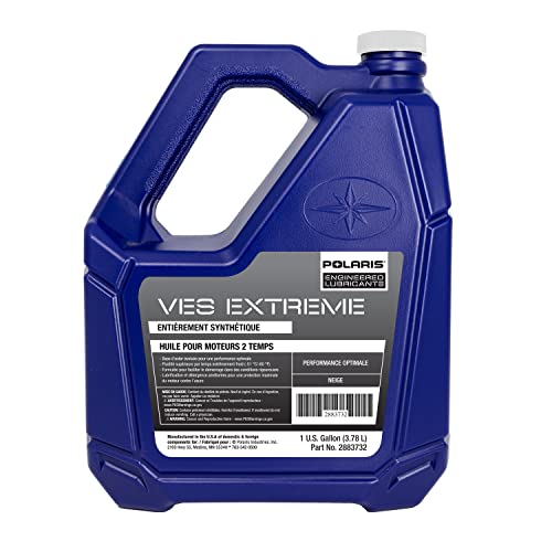 Polaris ATV VES Extreme Highest Performance Full Synthetic 2-Cycle Oil, 2-Stroke Snowmobiles