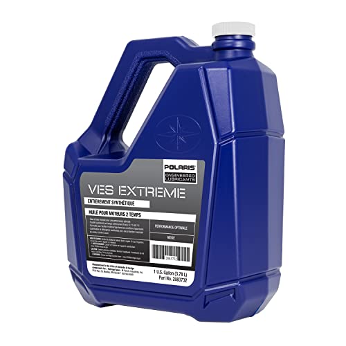 Polaris ATV VES Extreme Highest Performance Full Synthetic 2-Cycle Oil, 2-Stroke Snowmobiles