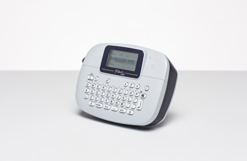 Brother PT-M95 Label Maker, P-Touch Label Printer, Handheld, QWERTY Keyboard, Up to 12mm Labels, Includes 12mm Black on White Tape Cassette