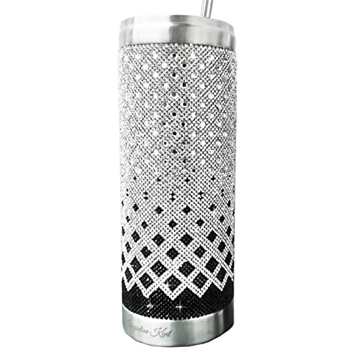 Jacqueline Kent JKT102.BK Lady Kent Collection Tumbler Black Lattice 20 Ounces