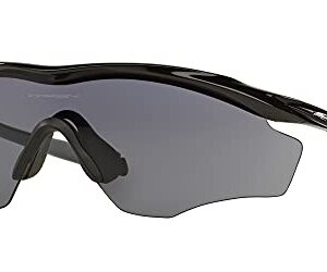 Oakley OO9343 M2 Frame XL Sunglasses+ Vision Group Accessories Bundle(Polished Black/Grey (934301)