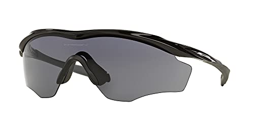 Oakley OO9343 M2 Frame XL Sunglasses+ Vision Group Accessories Bundle(Polished Black/Grey (934301)