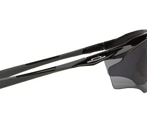 Oakley OO9343 M2 Frame XL Sunglasses+ Vision Group Accessories Bundle(Polished Black/Grey (934301)