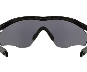 Oakley OO9343 M2 Frame XL Sunglasses+ Vision Group Accessories Bundle(Polished Black/Grey (934301)