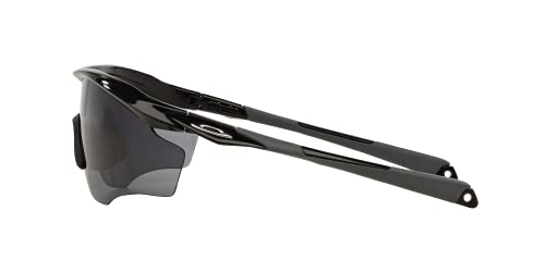 Oakley OO9343 M2 Frame XL Sunglasses+ Vision Group Accessories Bundle(Polished Black/Grey (934301)