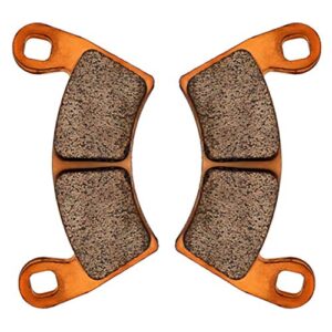 Zinger Brake Pads for Polaris RZR XP 1000 EPS 2022 2021 2020 2019 2018 2017 2016 2015 2014 & 2014-2021 RZR 1000 XP 4 Except Premium Edition,4 Set Front and Rear Sintered Copper Brake Pads