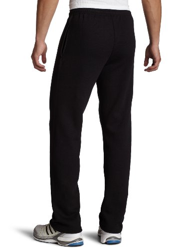 Russell Athletic Men's Dri-Power Open Bottom Sweatpants with Pockets, Black, X-Large