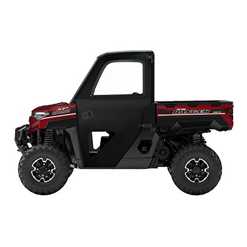 2019-2022 Genuine Polaris Ranger XP 1000 / Crew Front Zip Window Canvas Doors - Black - 2882902