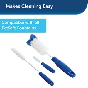 PetSafe Drinkwell Dog and Cat Water Fountain Cleaning Kit - Includes 3 Brushes to Fit Most Pet Fountains - Durable, Rust-Resistant Material