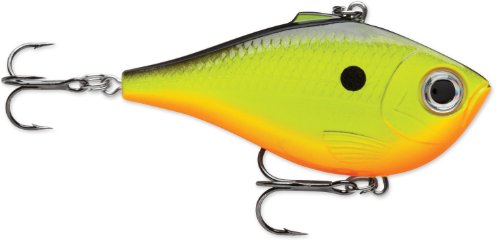 Rapala Rippin' Rap 06 Fishing lure, 2.5-Inch, Chartreuse Shad