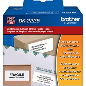 Brother Printer Continuous Length White Paper Tape (DK2225)