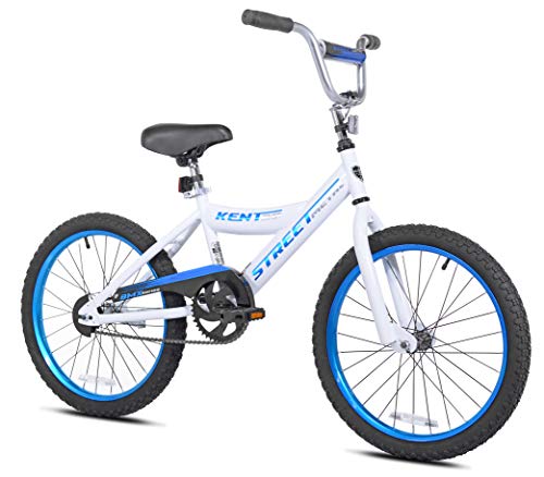 Kent 20" Street Metal, White, Boy's BMX Bike