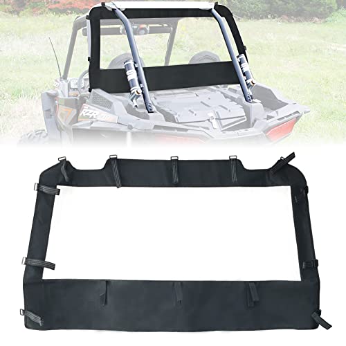 Polaris RZR 1000XP Rear Windshield, Full Back Cover Soft Rear Window for RZR 1000 XP, XP 4 1000,TURBO (Full Back Size)