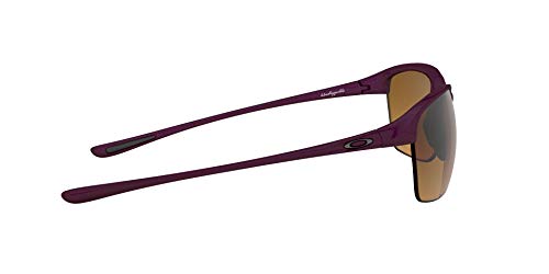 Oakley womens Oo9191 Unstoppable Sunglasses, Raspberry Spritzer/Brown Gradient Polarized, 65 mm US