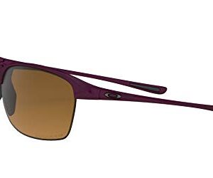 Oakley womens Oo9191 Unstoppable Sunglasses, Raspberry Spritzer/Brown Gradient Polarized, 65 mm US