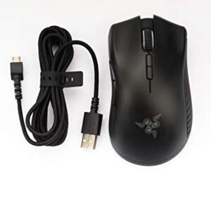 USB Charging Cable for Razer Mamba Wireless Gaming Mouse/Razer Mamba HyperFlux Mouse/Firefly HyperFlux Mouse Mat Bundle