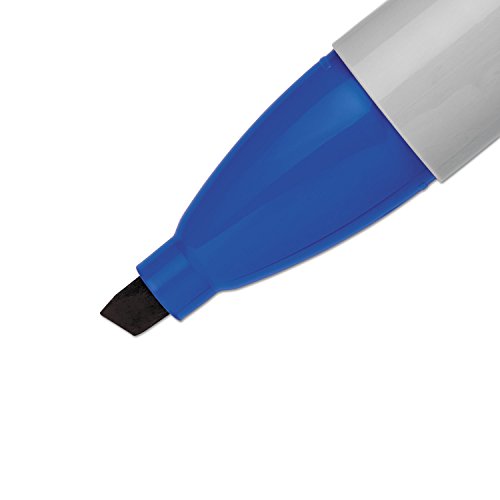 Sharpie 38203 Permanent Marker 5.3Mm Chisel Tip Blue Dozen