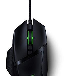 Razer Basilisk V2 - FPS Gaming Mouse (Gaming Mouse with New 20,000 DPI Focus + Optical Sensor, 5G, Removable Dpi Switch and Customizable Scroll Wheel, RGB Chroma and USB) Black