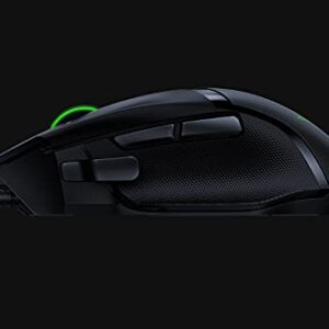 Razer Basilisk V2 - FPS Gaming Mouse (Gaming Mouse with New 20,000 DPI Focus + Optical Sensor, 5G, Removable Dpi Switch and Customizable Scroll Wheel, RGB Chroma and USB) Black