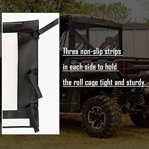 Polaris Ranger Rear Window XP 1000 900 PVC Waterproof Instant Rear Windshield Compatible with 2017-2023 Polaris Ranger XP 1000 900 / Crew