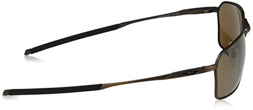 Oakley mens Oo6047 Savitar Sunglasses, Satin Toast/Prizm Tungsten, 58 mm US