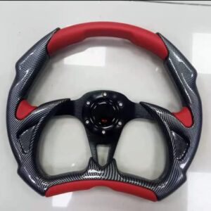 Steering Wheel for Polaris Slingshot without Quick Release & Puller Red Black