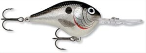 rapala dives-to 3/4 oz fishing lure (silver, size- 2.75)