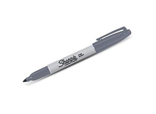 Sharpie Fine Point Marker Slate Grey Pack of 5