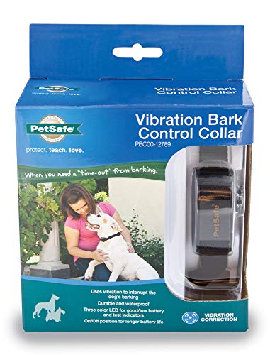 PetSafe Vibration Bark Control Collar,Black,Adjustable