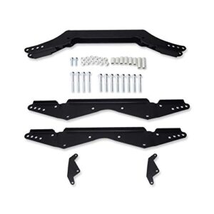 WSays UTV 2''-3'' Lift Kit Front Rear Suspension Full Lift Kit Asjustable Compatible with Polaris RZR S 800/4 800