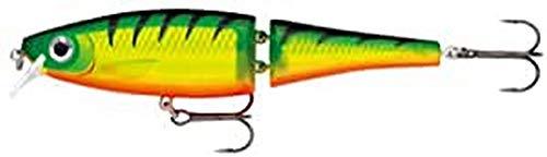 Rapala Balsa Xtreme Swimmer Hard Bait Lure, Freshwater, Size 12, 4 3/4" Length, 4'-6' Depth, Fire Tiger, Per 1