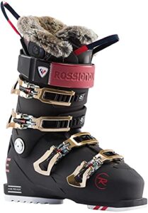 rossignol pure pro heat ski boots, women, night black, 9.5 uk