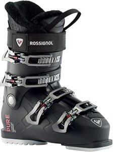 rossignol pure comfort 60 womens ski boots soft black 7.5 (24.5)