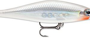 Rapala SDRS09 Shadow Rap Shad Lure (3.5-Inch, 0.3oz, Ghost)