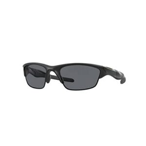 oakley men’s oo9144 half jacket 2.0 square sunglasses, matte black, 62 mm