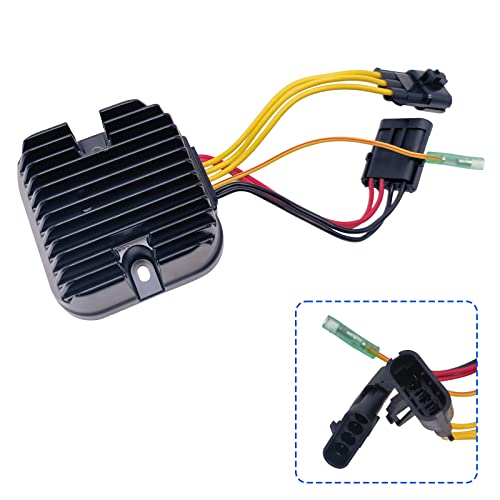 LINGYAO Voltage Regulator Rectifier compatible with Polaris ATV/UTV 2008-2009 Polaris Ranger 500 2007-2009 Ranger 700 2008-2009 RZR 800 2007-2010 Sportsman 800 Replace # 4011925 4012384 4011569